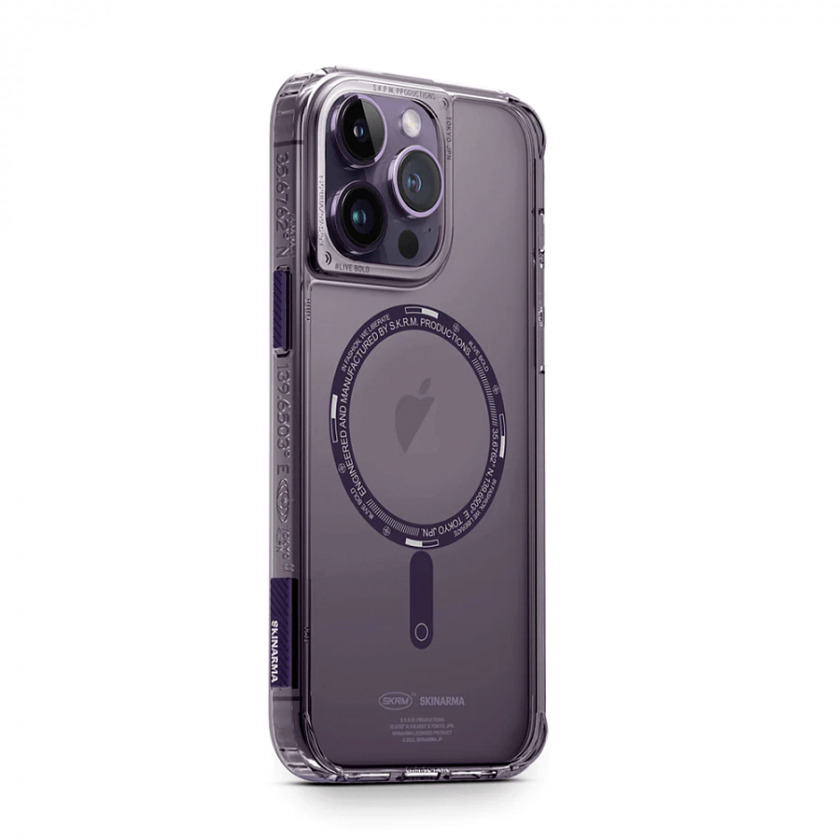 Чехол Skinarma Saido c MagSafe для iPhone 14 Pro Max Purple SDOMS-PUR