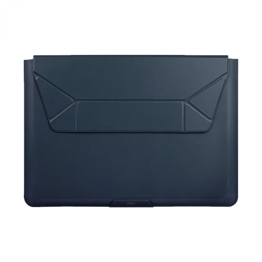 Чехол Uniq Oslo 2-IN-1 Laptop Sleece With Built-In Smart Stand Blue для ноутбуков до 14&quot; синий OSLO(14)-BLUE