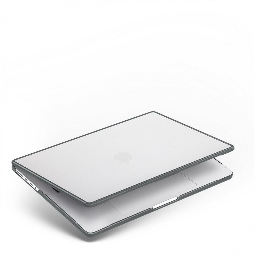 Чехол Uniq Venture Case Clear Black для MacBook Pro 16&quot; 2021 прозрачный VENFGRY