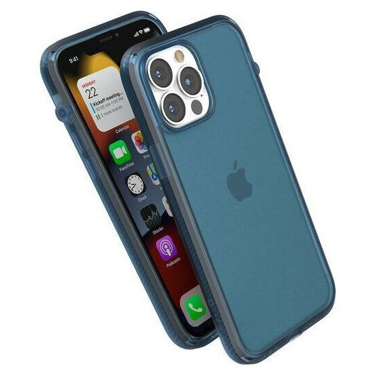 Противоударный чехол Catalyst Influence Case для iPhone 13 Pro Max Неоновый синий Pacific Blue CATDRPH13BLUL