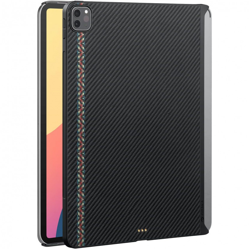 Чехол Pitaka MagEZ Case 2 Black/Grey Twill для iPad Pro 11&quot; 2021/22 чёрный/серый карбон FOD2101P