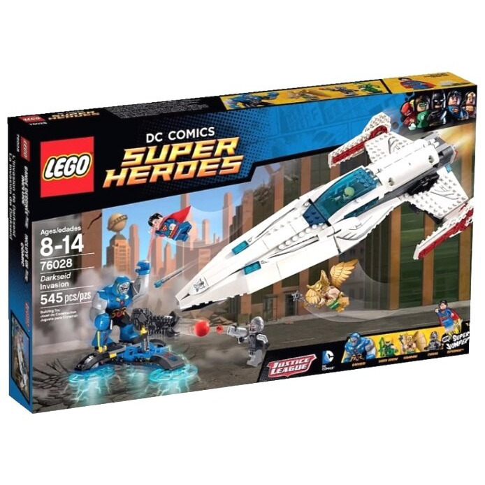 Конструктор LEGO DC Super Heroes 76028 Вторжение Дарксайда