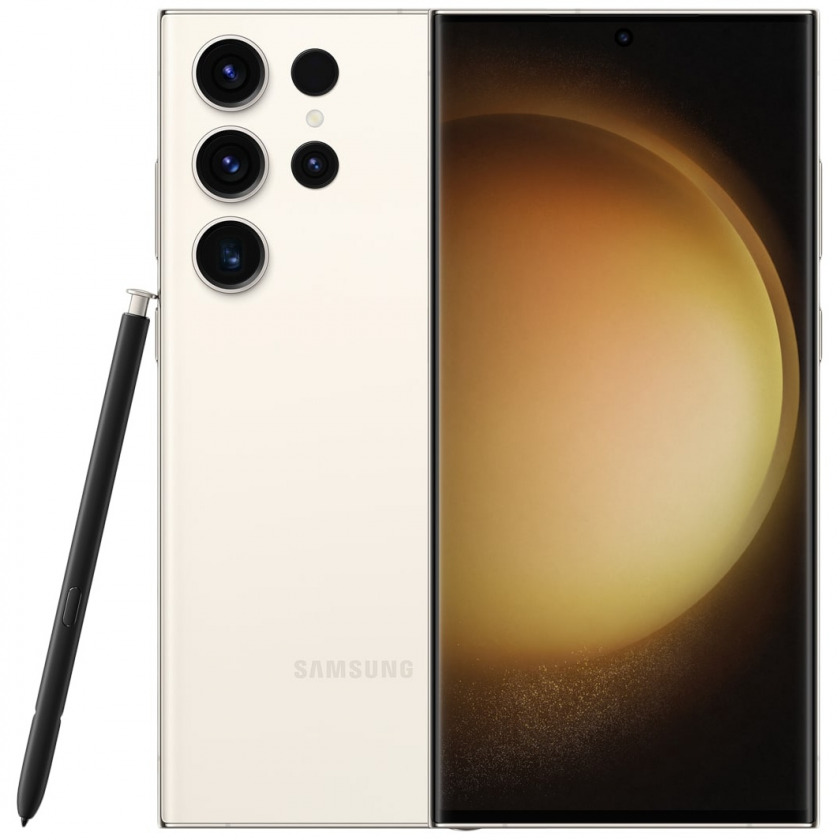 Смартфон Samsung Galaxy S23 Ultra 8/256GB Cream кремовый