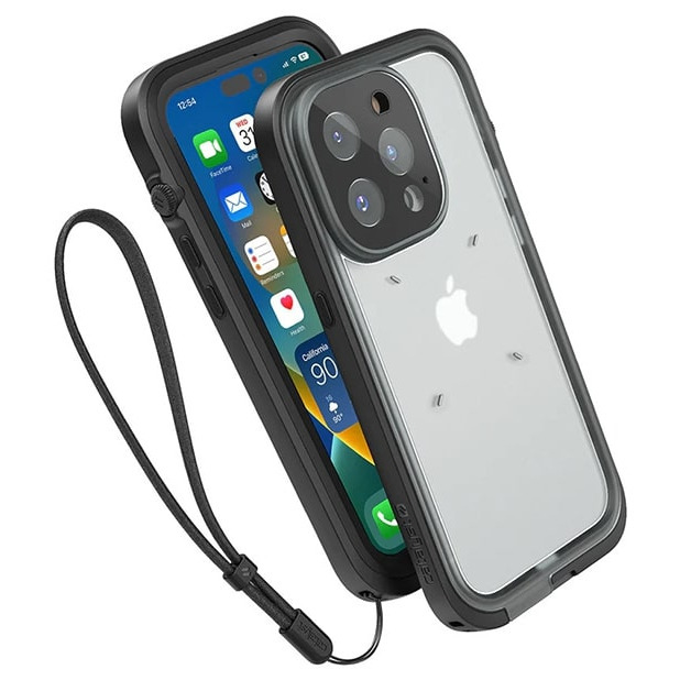 Водонепроницаемый чехол Catalyst Total Protection Case для iPhone 14 Pro Stealth Black черный CATIPHO14BLKMP