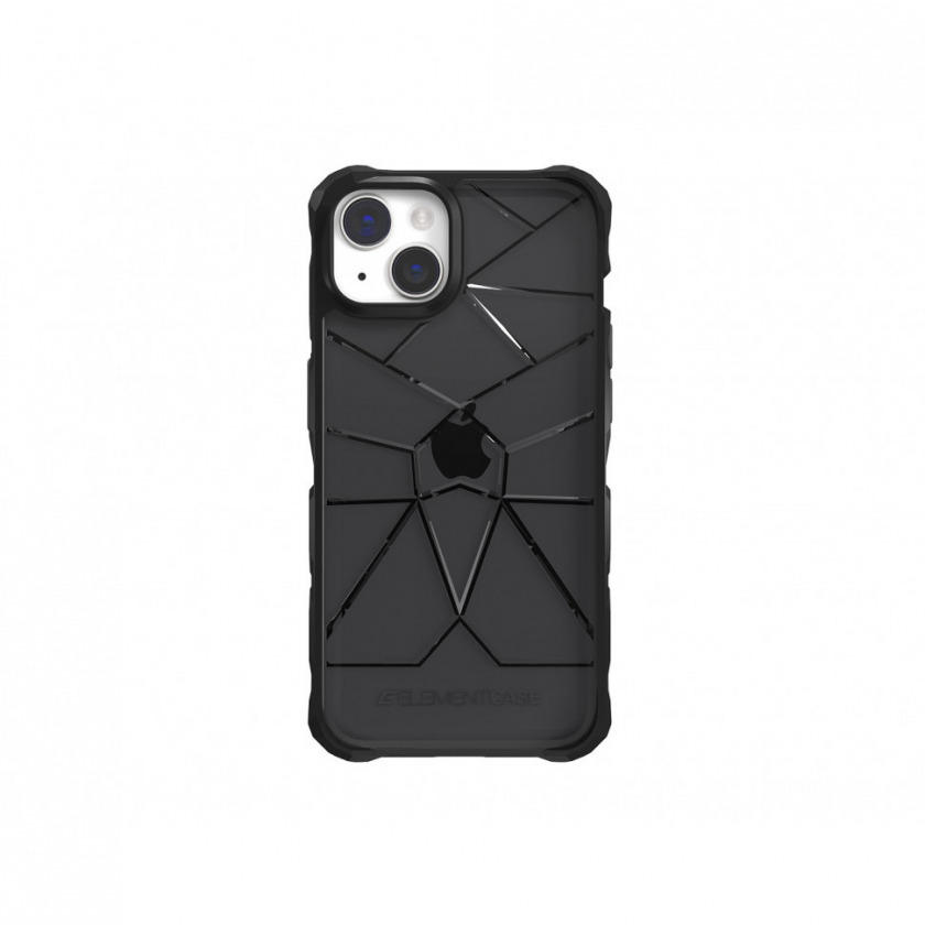 Чехол Element Case Special Ops X5 для iPhone 14 Plus тонированный/черный Smoke/Black EMT-322-262FS-01