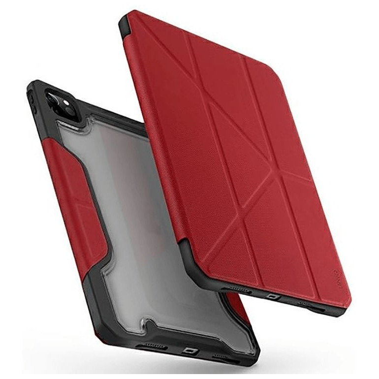 Чехол-книжка Uniq Trexa Red для iPad Pro 11 (2020-2021) красный NPDP11(2021)-TRXRED