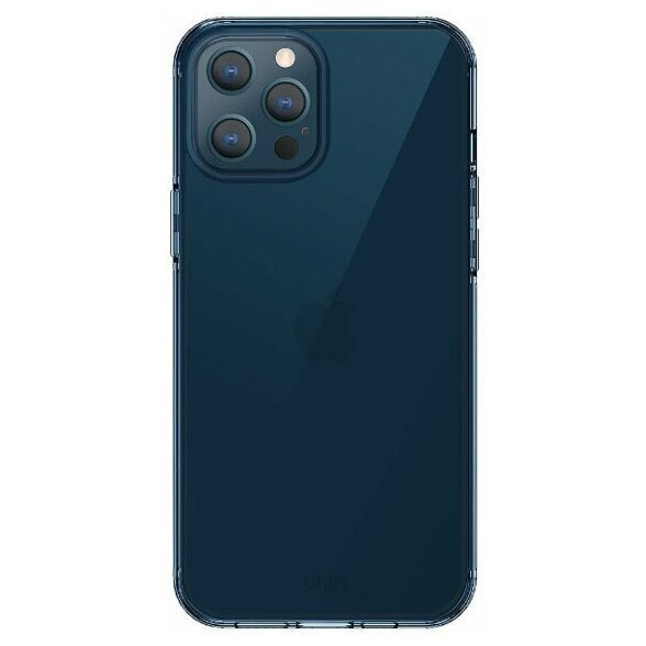 Чехол Uniq Air Fender Anti-microbial для iPhone 12 Pro Max Blue синий IP6.7HYB(2020)-AIRFBLU
