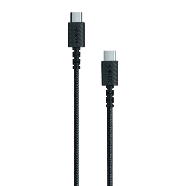 Кабель Anker Powerline Select+ USB-C to USB-C 0.9 метра Black черный A8032H11