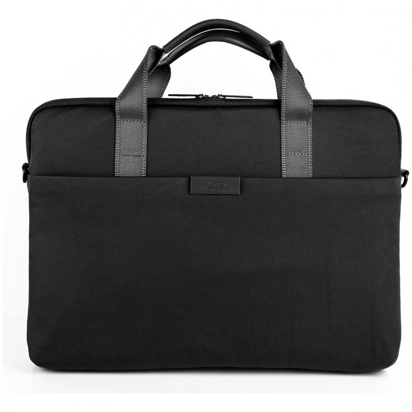 Чехол-сумка Uniq Stockholm Nylon Messenger bag для ноутбуков 16&quot; Black черный STOCKHOLM(16)-MNBLACK