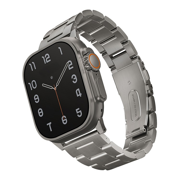 Ремешок Uniq OSTA Steel Strap для Apple Watch 42/44/45/49 серебристый 49MM-OSTASIL
