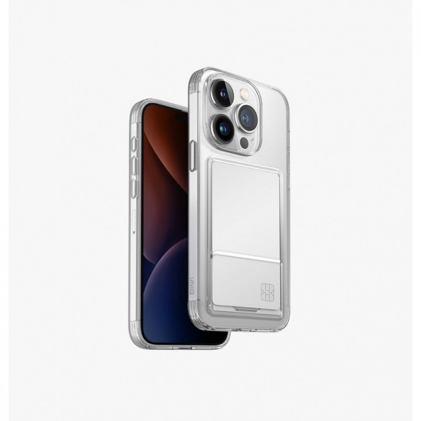 Чехол Uniq Air Fender ID для iPhone 15 Pro Max Transparent Прозрачный IP6.7P(2023)-AFIDTRAN