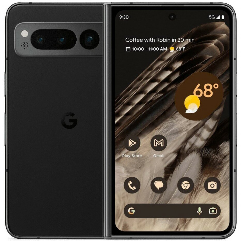 Смартфон Google Pixel Fold 12/256GB Obsidian/Черный