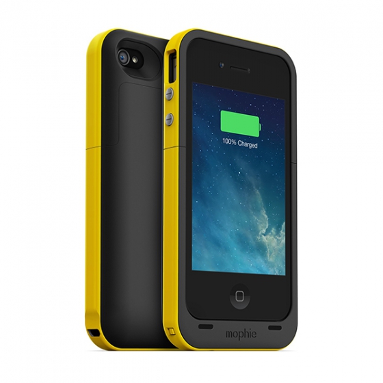 - Mophie Juice Pack Plus Yellow 2000mAh  iPhone 4/4S  810472011639