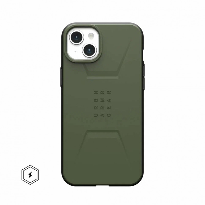  UAG Civilian Olive Drab with Magsafe  iPhone 15 Plus  114306117272
