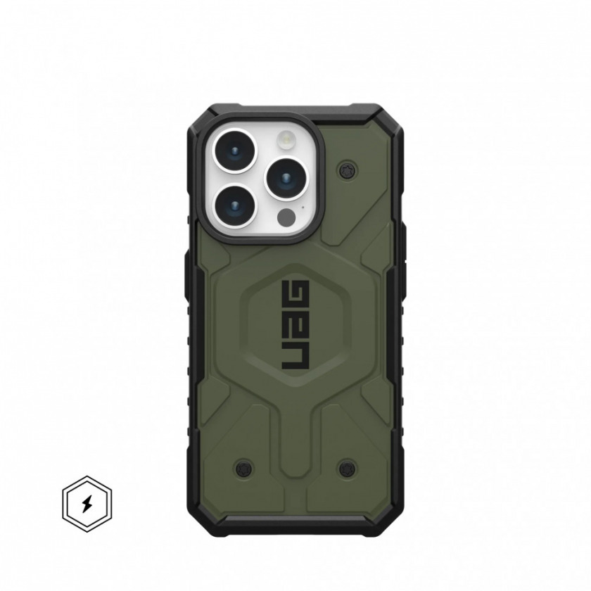  UAG Pathfinder Olive Drab with Magsafe  iPhone 15 Pro  114281117272