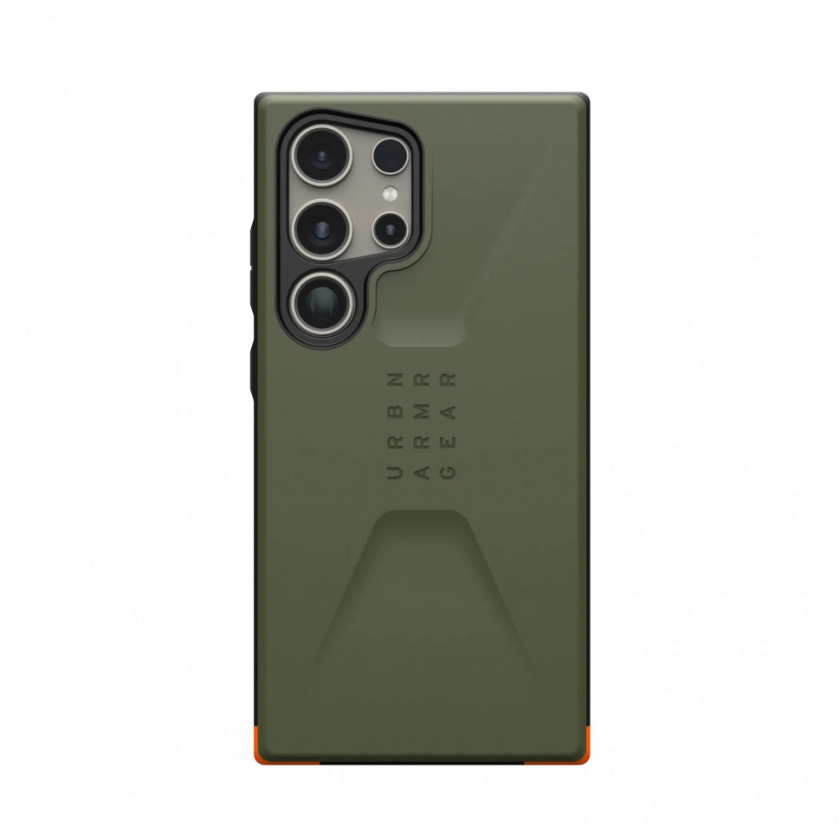 Чехол UAG Civilian Series для Samsung Galaxy S24 Ultra Olive Drab оливковый  214439117272