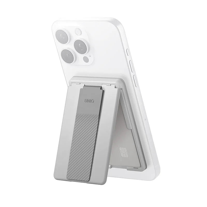 Магнитная подставка-кошелек Uniq Heldro ID With Magsafe Grey серый HELIDCH-CGREY