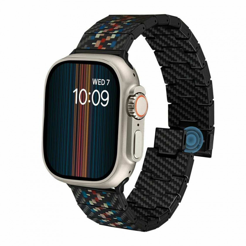   Pitaka Carbon Fiber Watch Band  Apple Watch 42/44/45/49  Rhapsody AWB2308