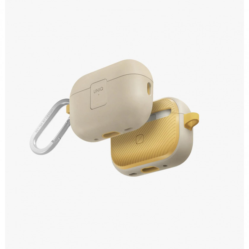    Uniq CLYDE  AirPods Pro 2 IVORY/CANARY YELLOW  / AIRPODSPRO2-CLYIVYCYEL