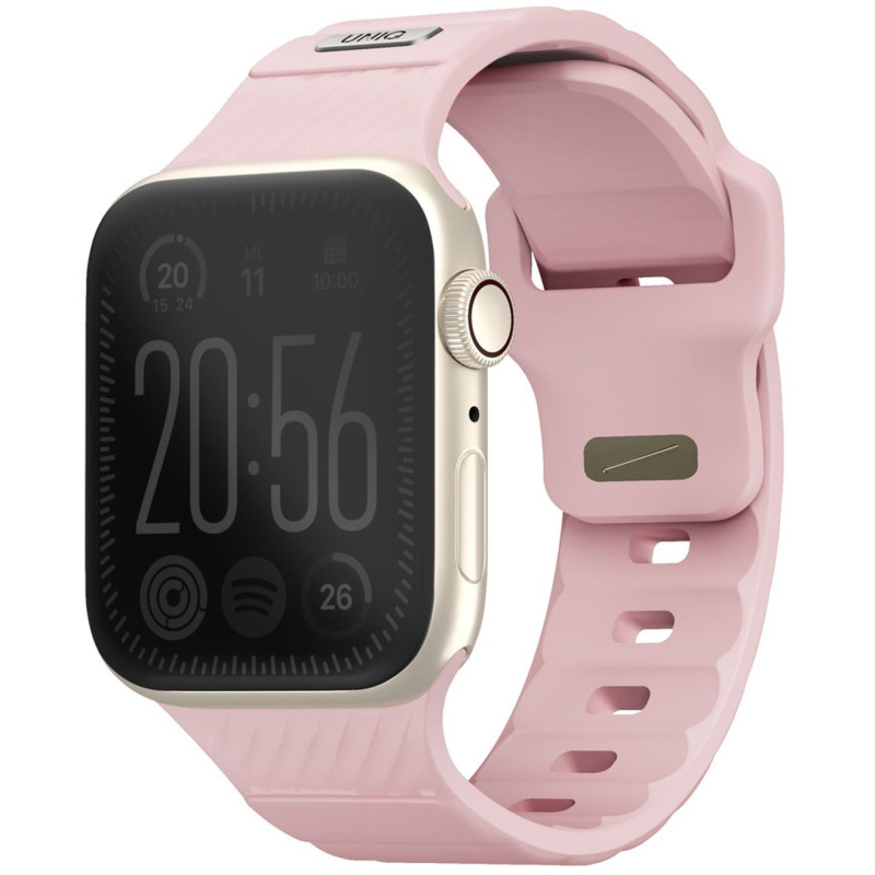   Uniq STRIDE FKM RUBBER  Apple Watch 38/40/41 Pale Pink   41MM-STRIPPNK