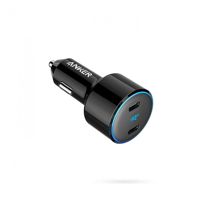  Anker PowerDrive+ II Duo Car Charger 36W PowerIQ 3.0/PD/1USB/1USB-C  A2732