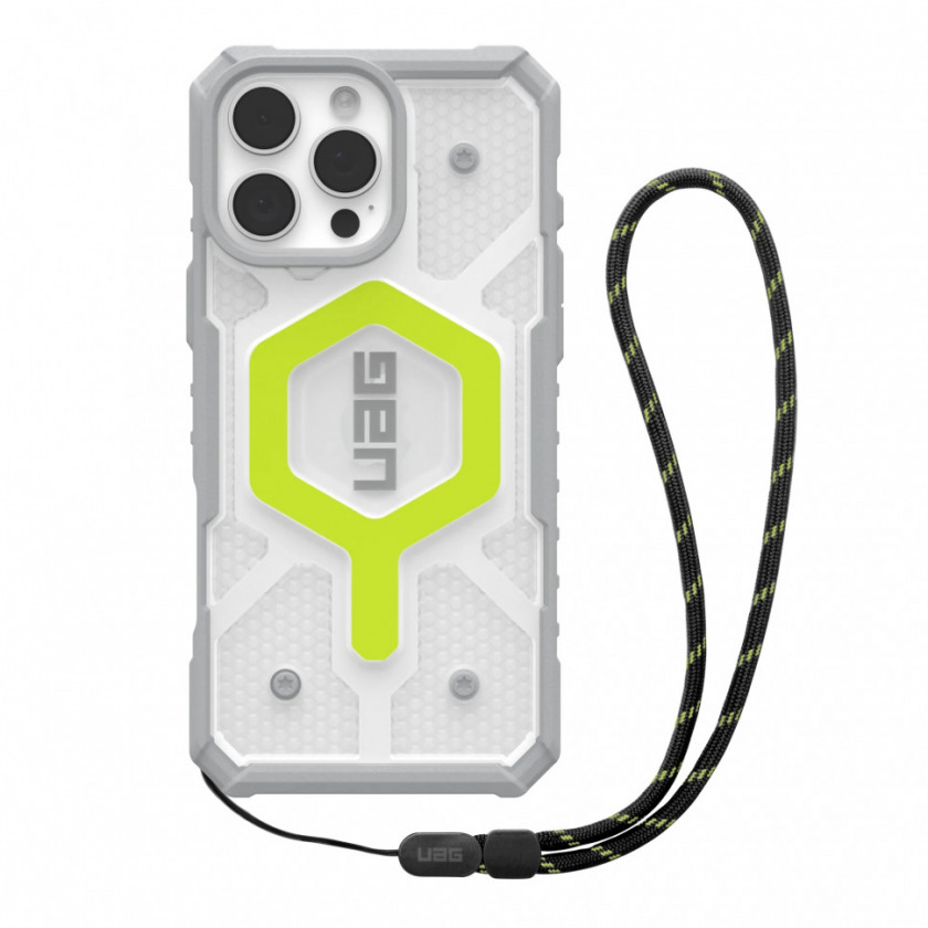  +  UAG Pathfinder  MagSafe  iPhone 16 Pro Max Active Neon Lanyard  1144651BV01