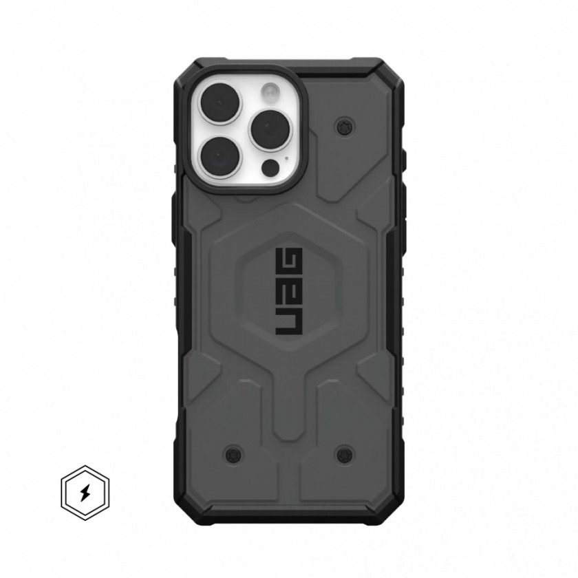  UAG Pathfinder  MagSafe  iPhone 16 Pro Max Silver  114469113333