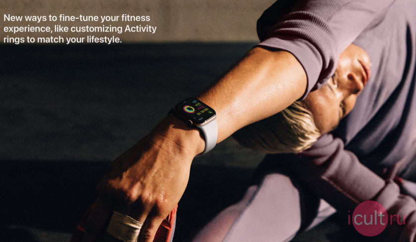 Apple watch series 10 fine-tune your fitness experience, like customizing Activity!    