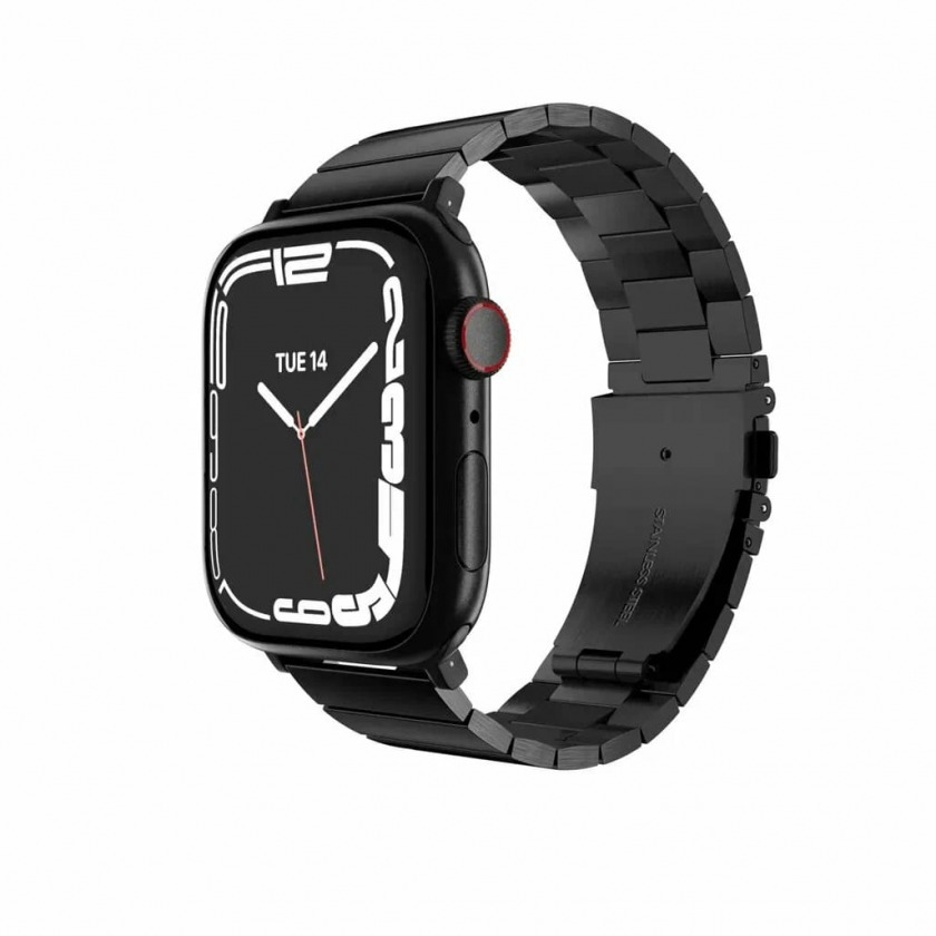  SwitchEasy Maestro Stainless Steel Band  Apple Watch 42/44/45/49 Black  MAW245034BK22