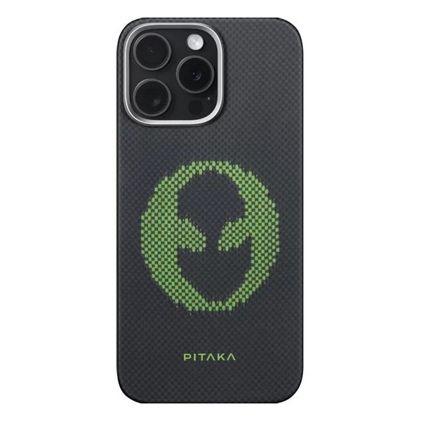  Pitaka Aries Tactile Woven Case  iPhone 16 Pro Max Alien   KI1601ALP