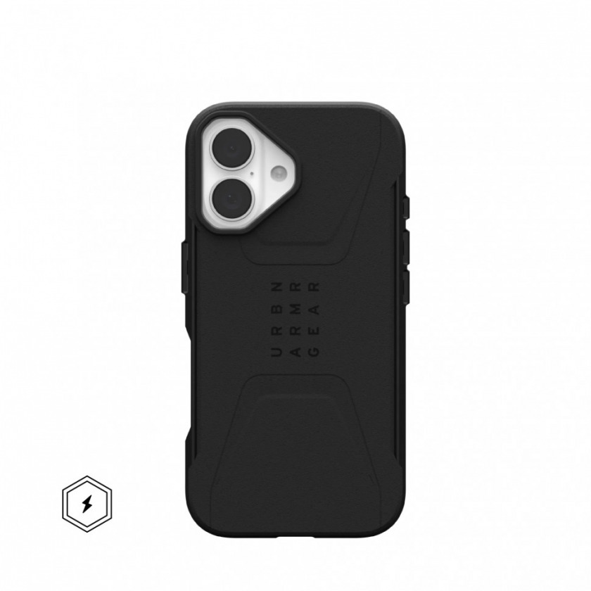  UAG Civilian Black with Magsafe  iPhone 16  114446114040