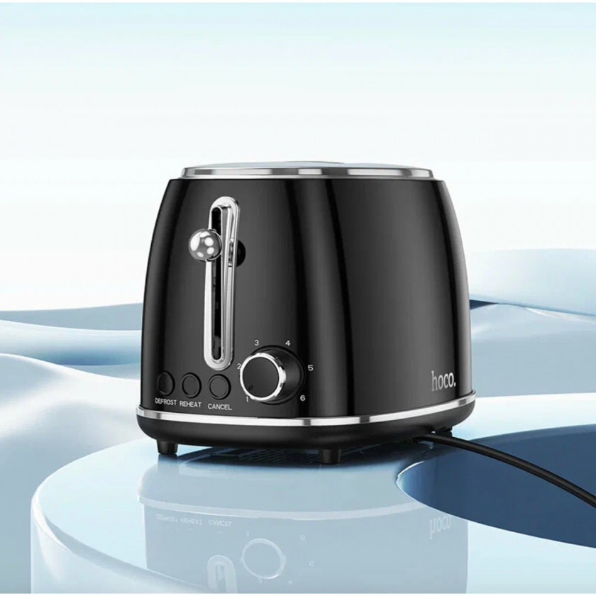  Hoco Retro Toaster 850W Black  HE50