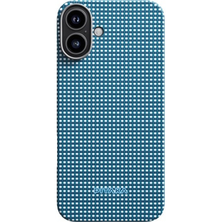  Pitaka Ultra-Slim Case Aramid Fiber Ocean Blue  iPhone 16  KI1601OCE