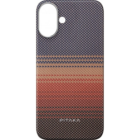  Pitaka StarPeak Tactile Woven Case  iPhone 16 Sunset   KI1601U