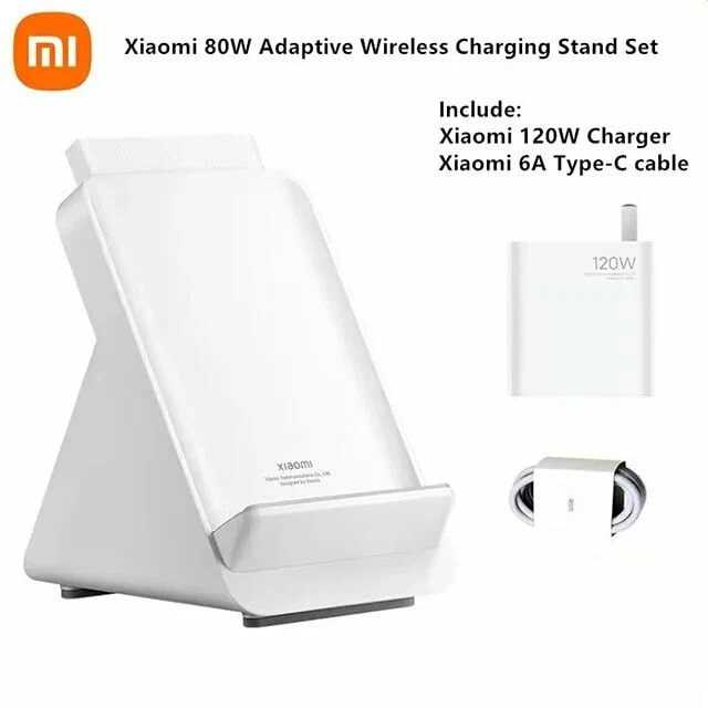   Xiaomi Adaptive Wireless Charging Stand 80W White  MDY-16-ES