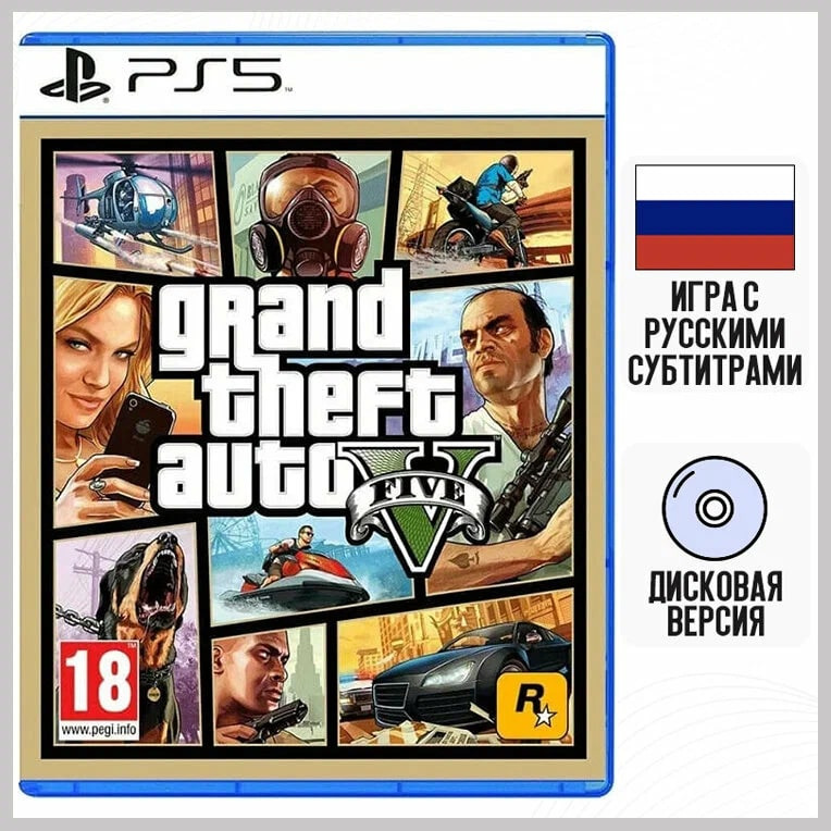  Grand Theft Auto 5  PS5 (   )