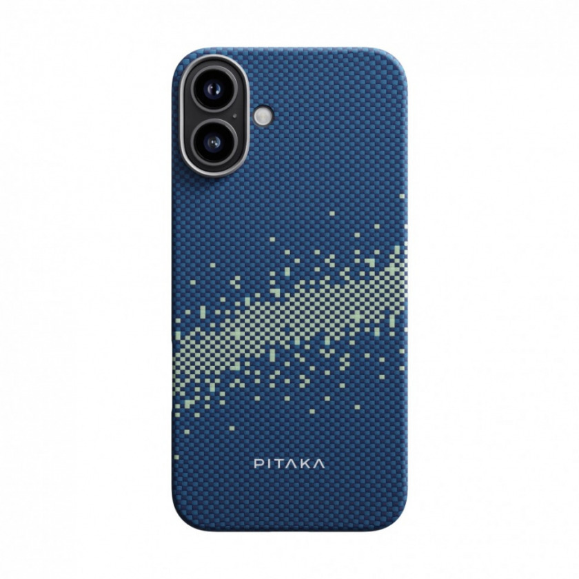  Pitaka StarPeak Tactile Woven Case  iPhone 16 Plus Milky way galaxy    KI1602MYG