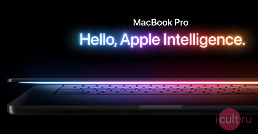   Apple Macbook Pro M4 2024 Hello Apple intelligence