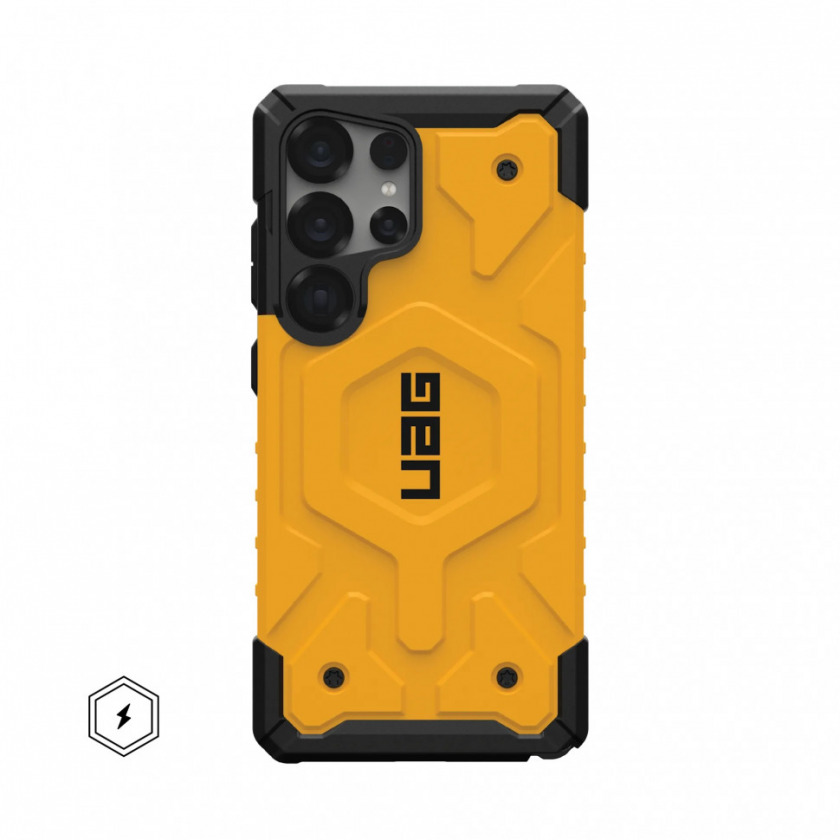  UAG Pathfinder Series with MagSafe  Samsung Galaxy S25 Ultra Heritage Yellow  214476118282