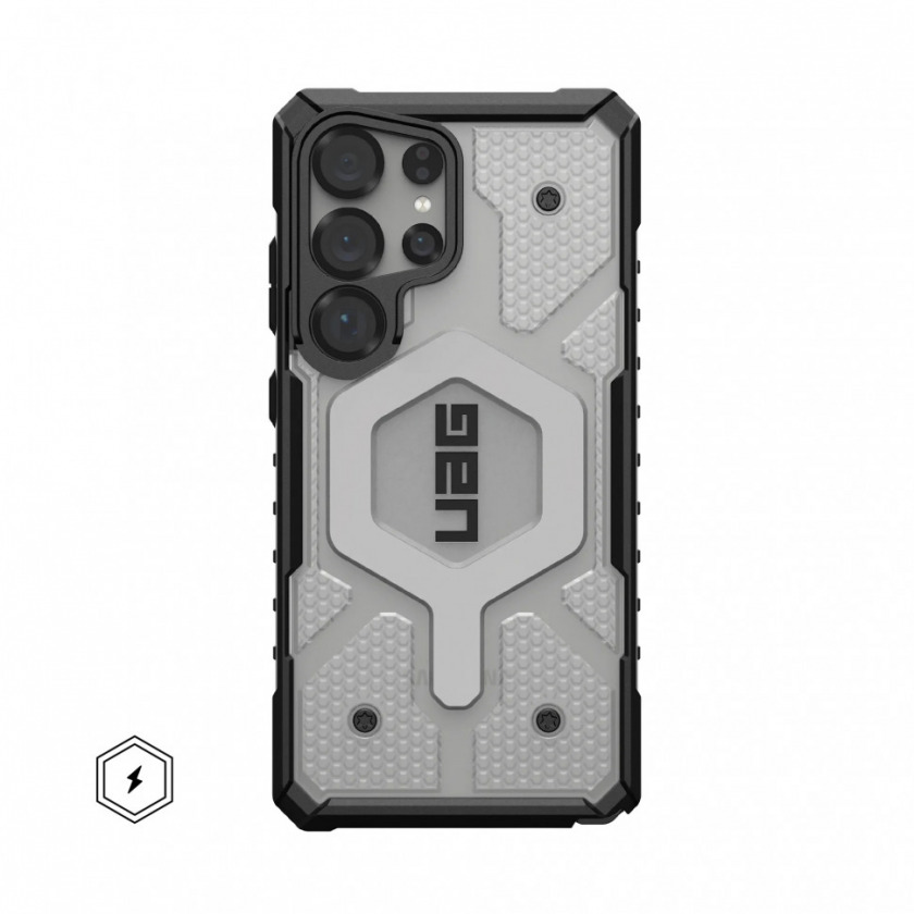  UAG Pathfinder Clear Series with MagSafe  Samsung Galaxy S25 Ultra Ice/Silver / 214483114333