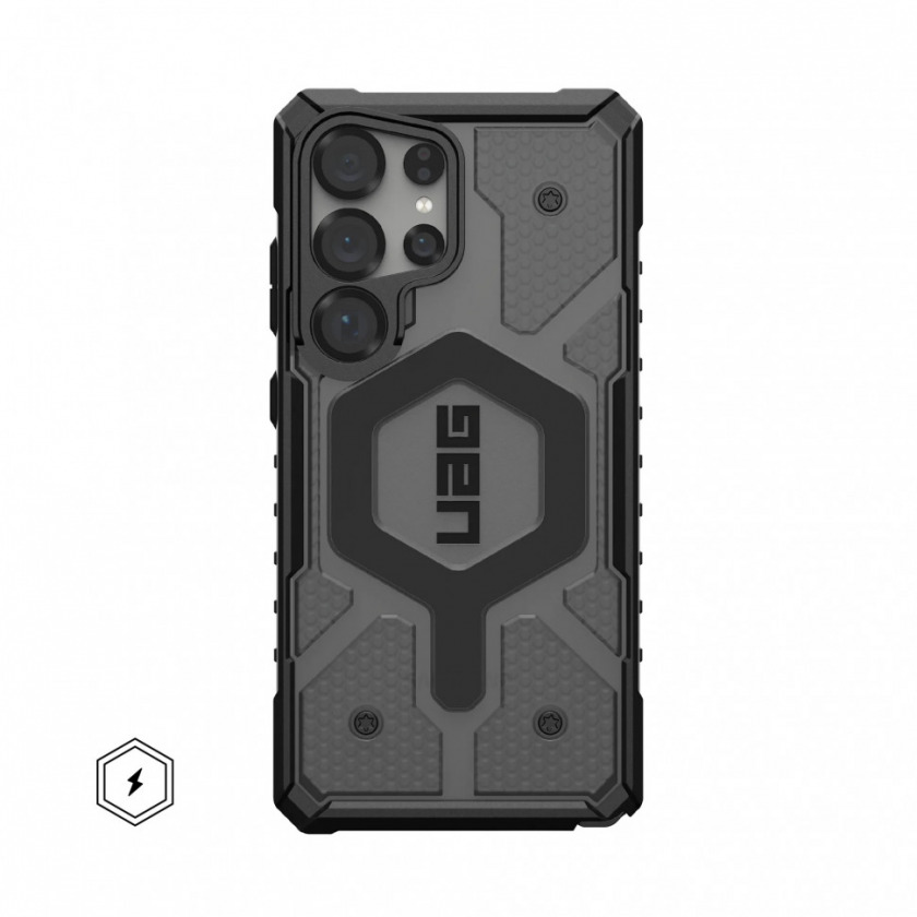  UAG Pathfinder Clear Series with MagSafe  Samsung Galaxy S25 Ultra Ash  214483113131