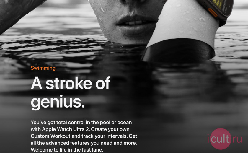 Watch Ultra 2 2024 the best for swimming     