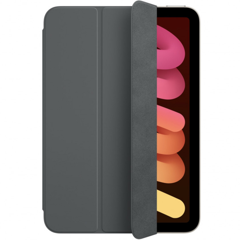 - Apple Smart Folio for iPad mini (A17 Pro)  iPad Mini 6/7 Charcoal Gray  MC2Q4