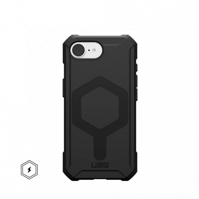  UAG Essential Armor  MagSafe  iPhone 16e Black  114496114040