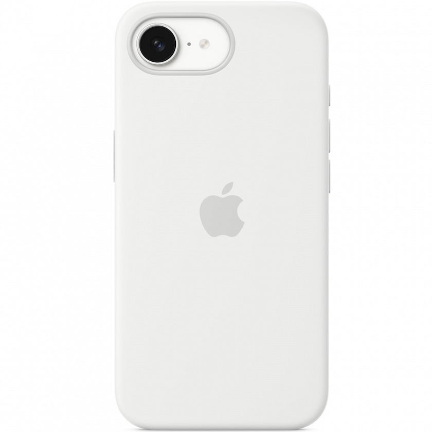   Apple Silicon Case with MagSafe  iPhone 16e White  MD3P4