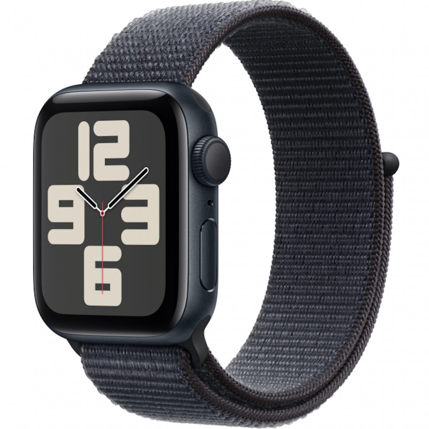 - Apple Watch Series SE Gen 2 2024 GPS 44mm Midnight Aluminum Case with Ink Sport Loop -/ MA7W4 MXEP3