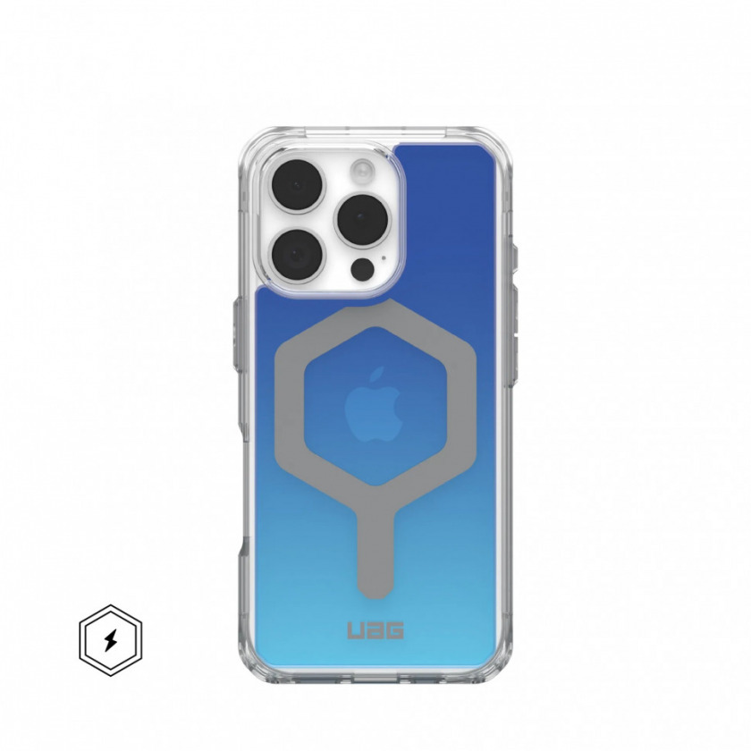  UAG Plyo  MagSafe  iPhone 16 Pro Max Blue Ombre   114481115E5E