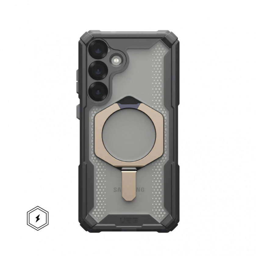 Чехол UAG Plasma XTE с MagSafe для Samsung Galaxy S25 Ash/Titanium тонированный/титан 214469113136