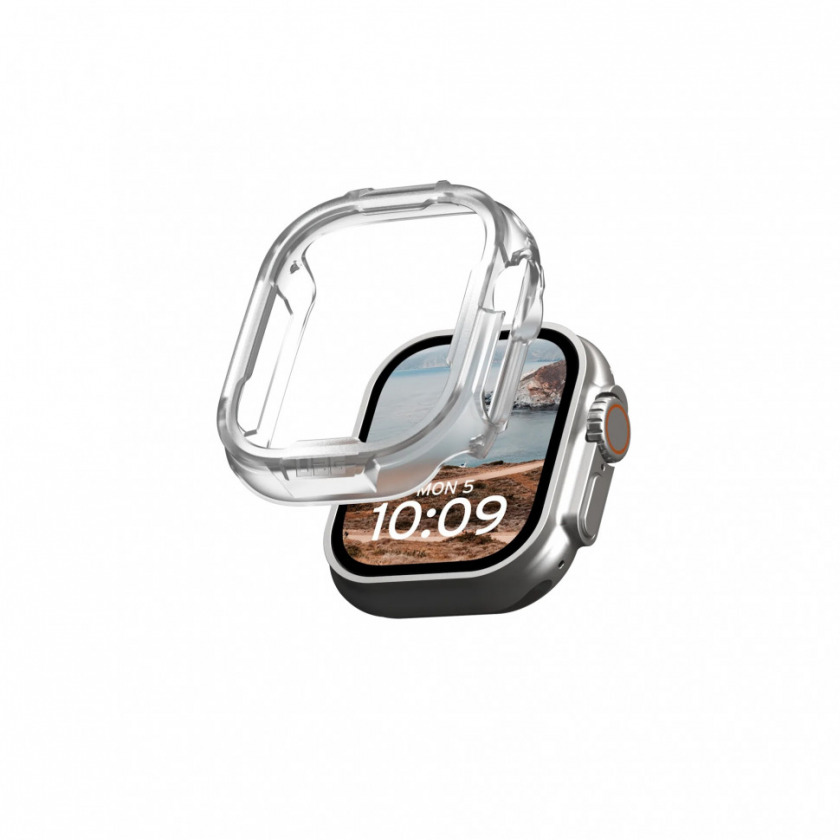 Чехол UAG Watch Case Scout v2 для Apple Watch Series 49 мм Frosted Clear прозрачный 1A4416114G4G