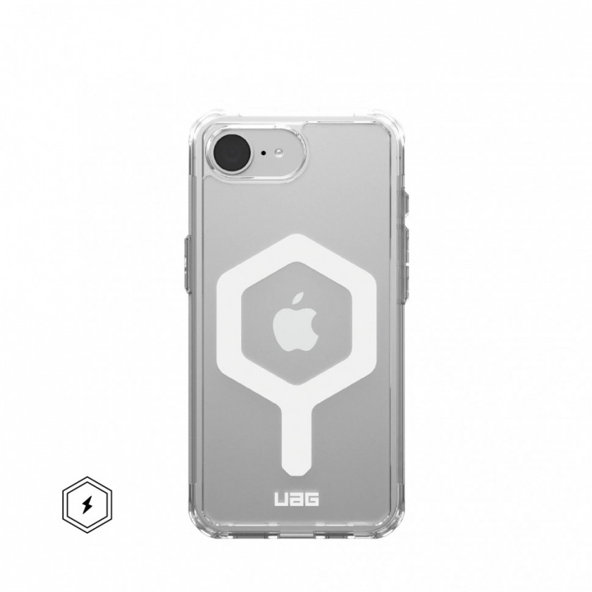 Чехол UAG Plyo с MagSafe для iPhone 16e Ice прозрачный 114501114341